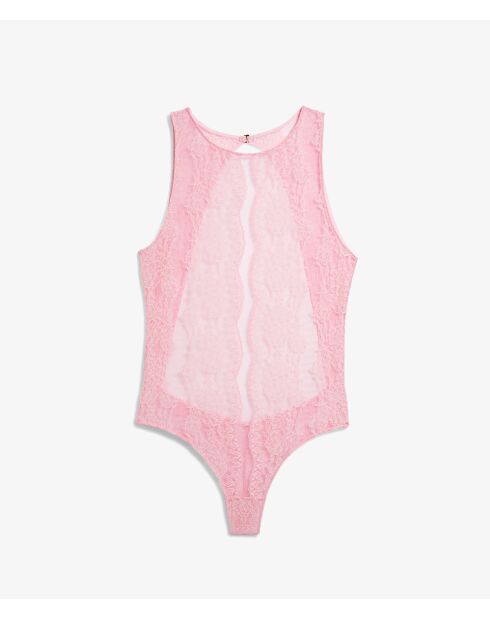 Aria romper zonder beugel uit één stuk, poederroze