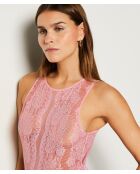 Body sin aros de una sola pieza Aria rosa empolvado