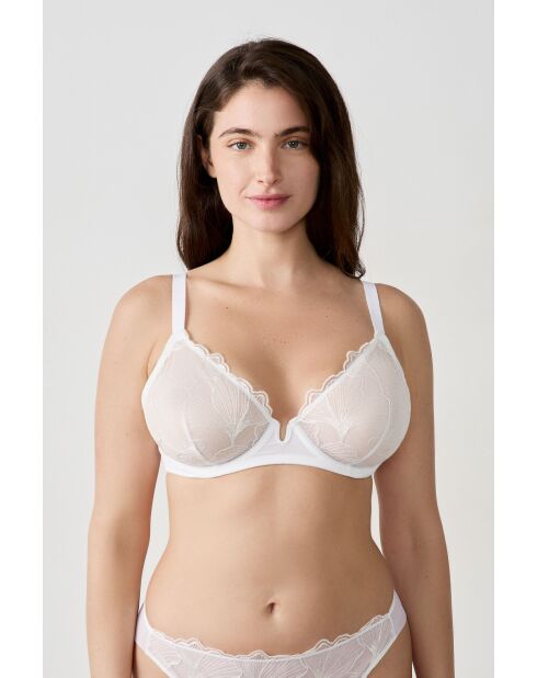 Sujetador Prelude en color crudo con aros