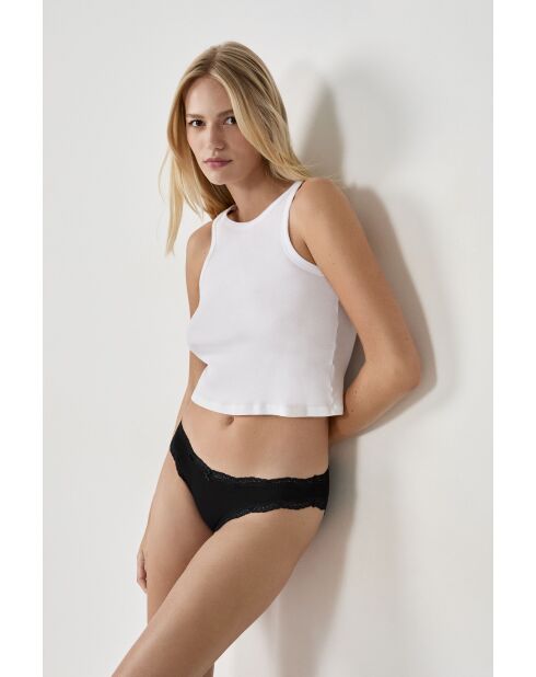 Packung mit 7 schwarzen Jim-Höschen