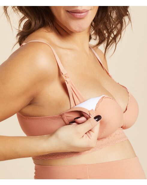 Soutien-gorge d'allaitement Envie blush