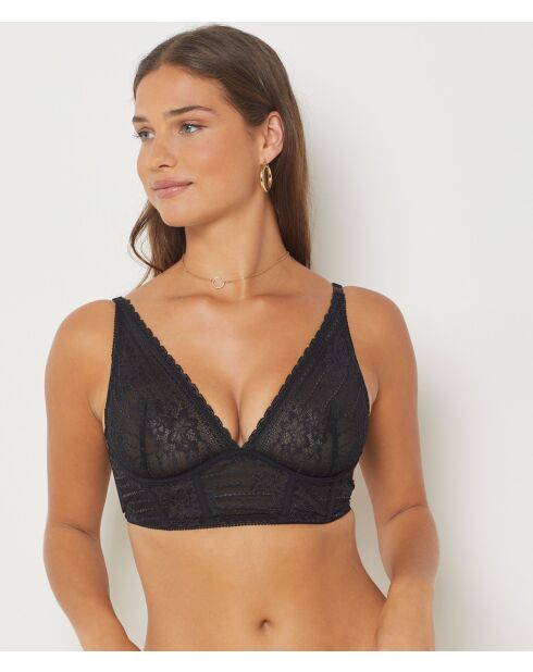 Panama Sexy No. 7 Schwarzer Bügel-BH