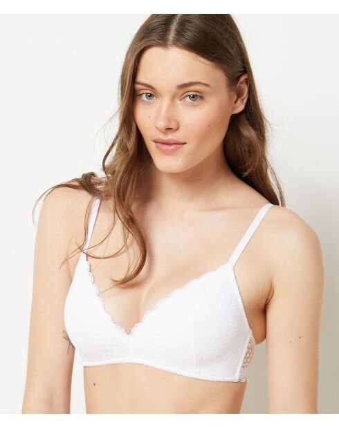 Cherie Cherie weißer BH ohne Bügel