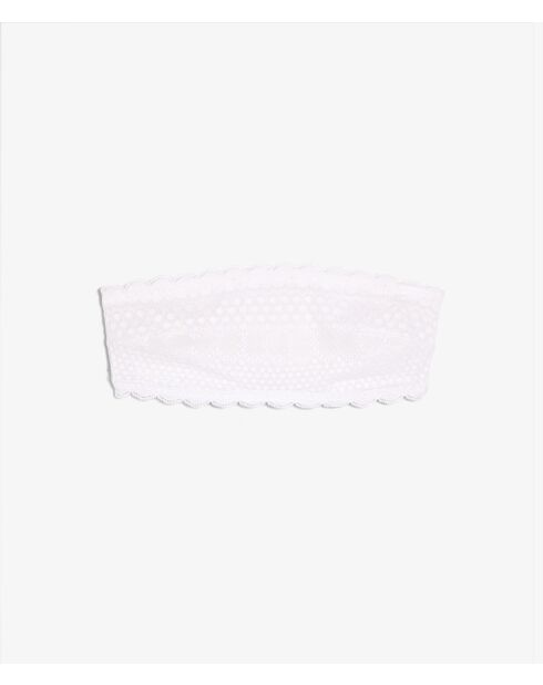 Cherie Cherie weißer BH ohne Bügel