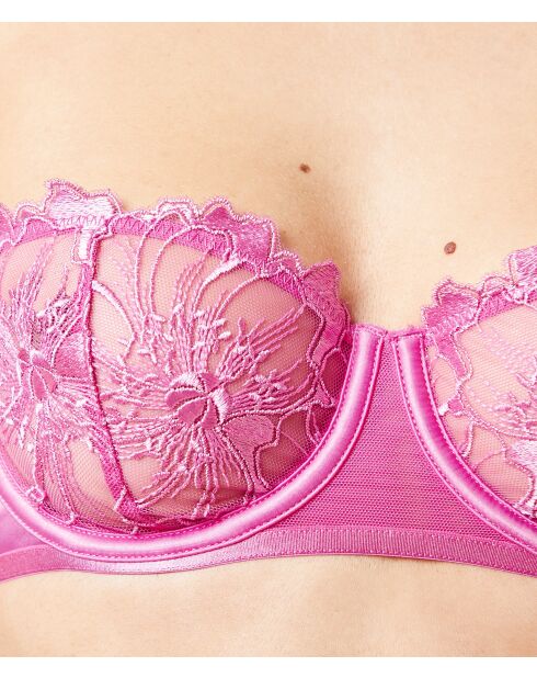 BH mit Bügel Nr. 9 Amaryllis Rose Bonbon