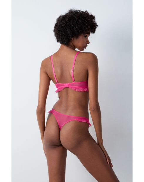 BH mit Bügel n°9 Poesie fuchsia