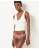 Set de 4 braguitas de terracota Selma Red Cote