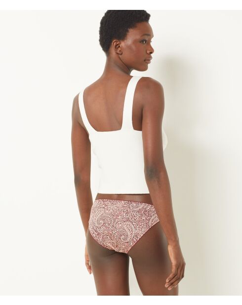 Set di 4 mutandine Selma Red Cote Terracotta