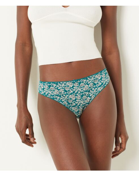 Set di 4 slip Selma Dark Pin verde abete