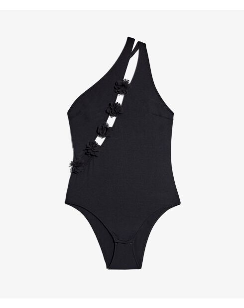 Body une pièce sans armatures Sulfureuse noir