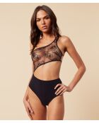 Body intero senza ferretto Nymphe noir