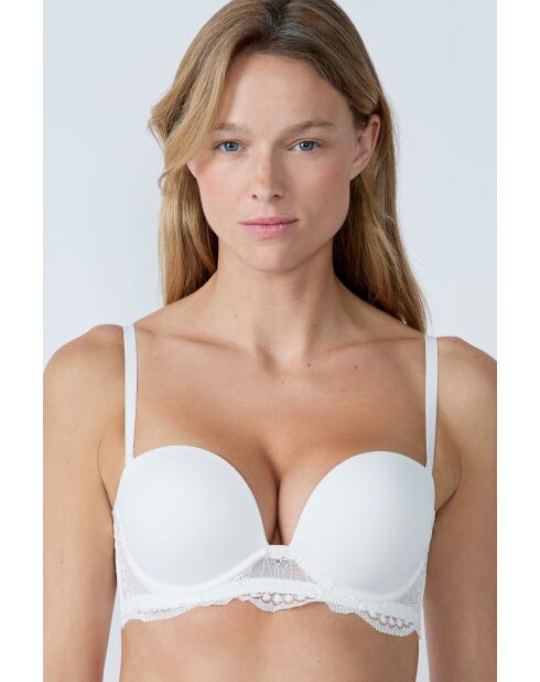 Pure Infini Push-up-BH mit Bügel, ecru