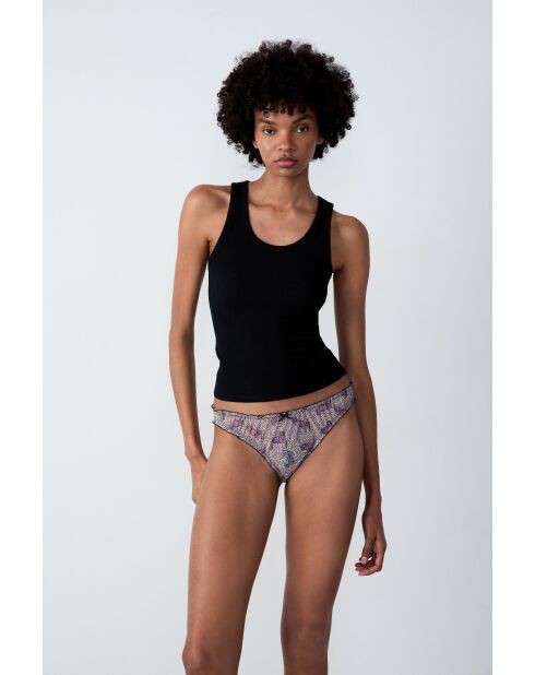 Culotte Bliss2 fond rose