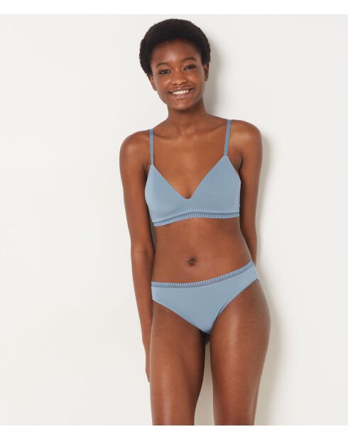 Vrolijk blauwgroen slipje