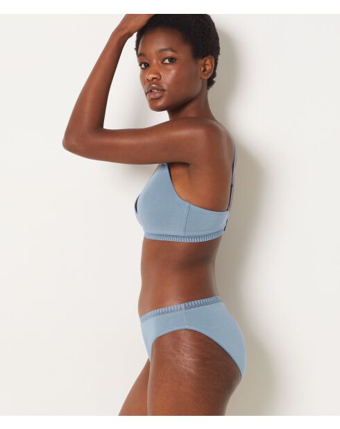 Vrolijk blauwgroen slipje