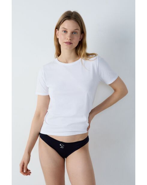 Lot de 3 culottes Jackie Snoopy bleu ciel