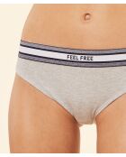 Culotte Run gris clair