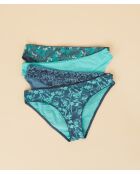 Set aus 4 Entengrünen Ertane-Höschen