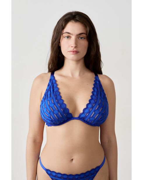 Enjouee Indigo-BH mit Bügel Nr. 7