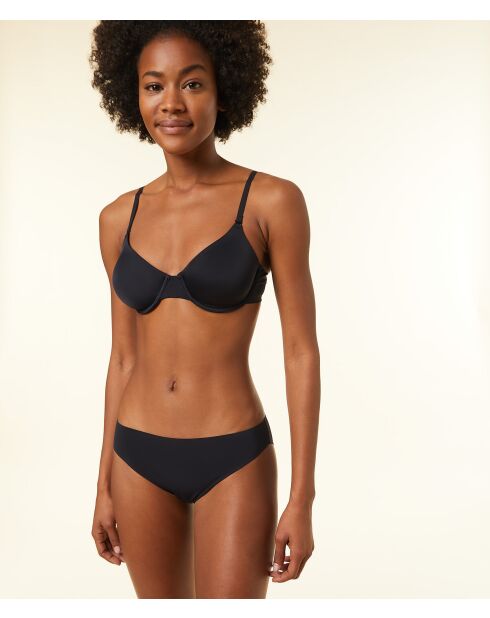 Pure Fit Basic zwart slipje