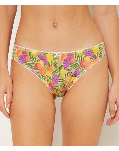 Lot de 4 culottes Jackie Vert multicolore