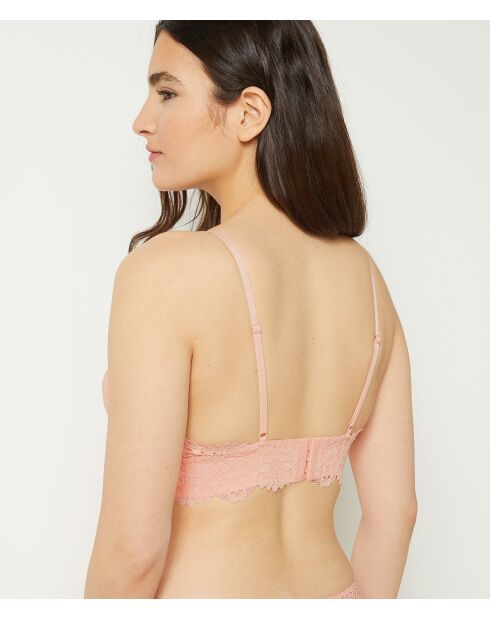 Sujetador sin aros con almohadilla extraíble n.º 8 Success Apricot