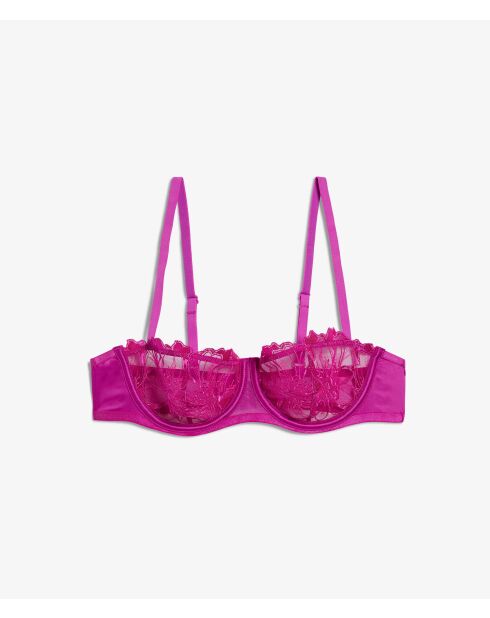 Bügel-BH Nr. 9 Amaryllis petunia