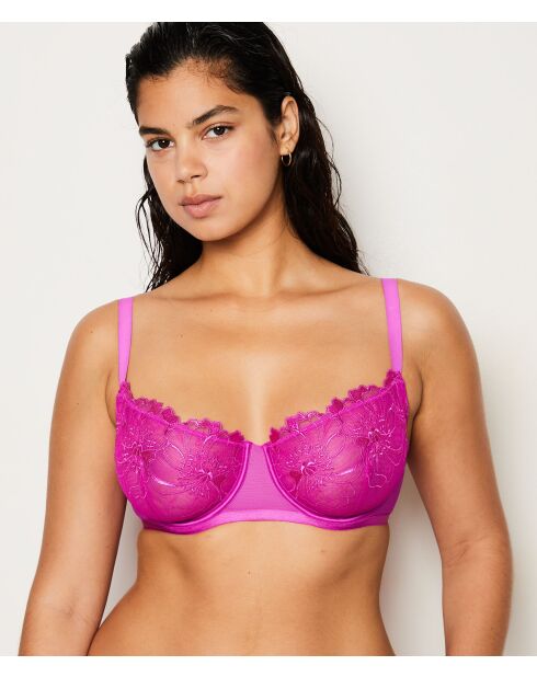 Bügel-BH Nr. 9 Amaryllis petunia