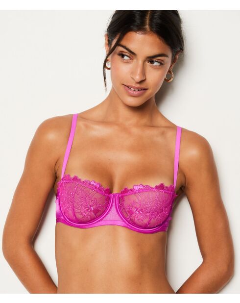 Bügel-BH Nr. 9 Amaryllis petunia