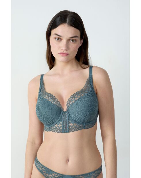 Anthrazitfarbener Bügel-BH Nr. 4 Dream