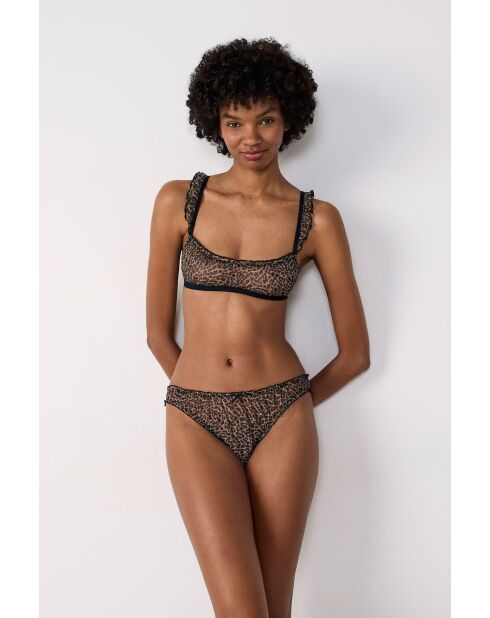 Sujetador sin aros Bliss S25 marrón