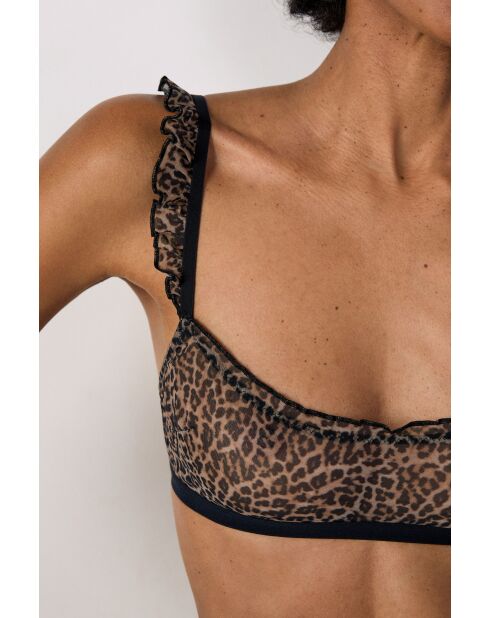 Sujetador sin aros Bliss S25 marrón