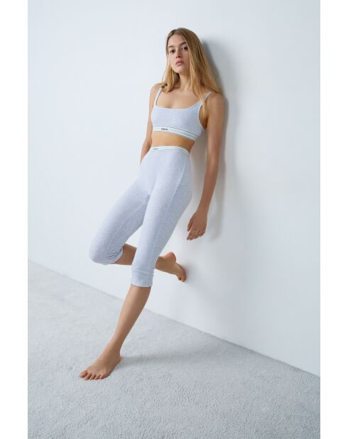 Legging Cozy gris clair