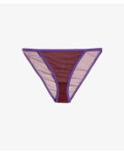 Coco slipje van terracotta