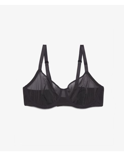 Zwarte Pure Mesh beugelbeha