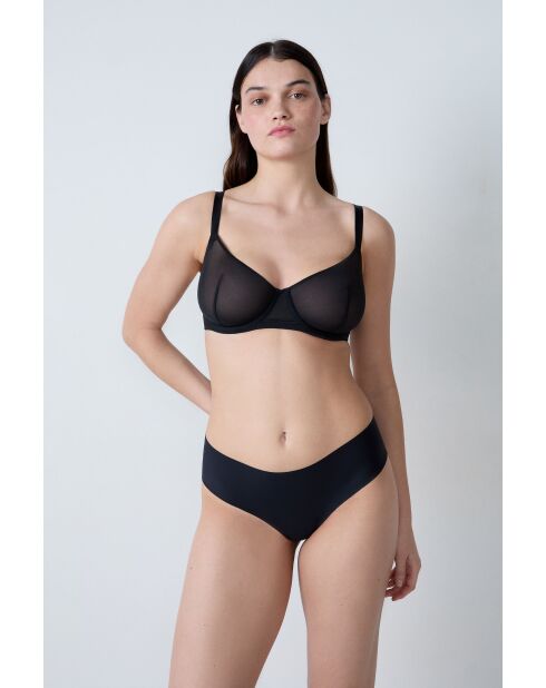 Zwarte Pure Mesh beugelbeha