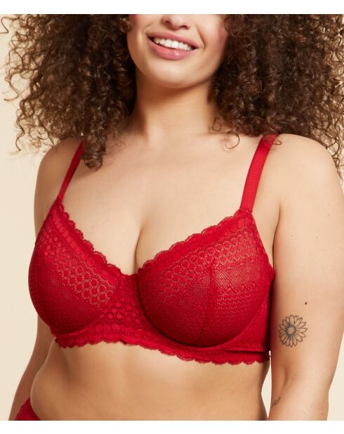 Cherie Cherie roter Bügel-BH