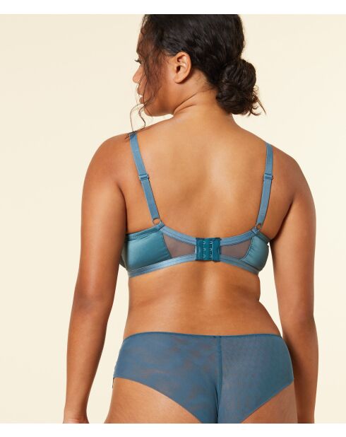 Reggiseno con ferretto verde anatra Amaryllis