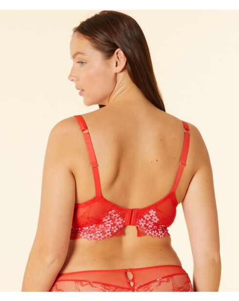 Beugelbeha nr. 9 Weelderig vermiljoen