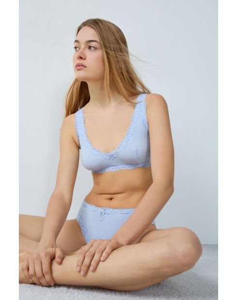 Chouchoutte himmelblauer Bügel-BH