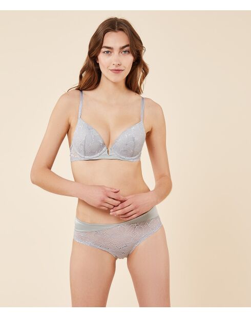 Push-up-BH mit Bügel Nr. 2 Babydoll hellgrau