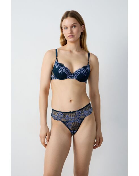 BH mit Bügel Nr. 4 Sumptuous mitternachtsblau