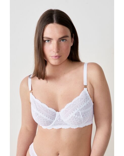 Idole weißer Bügel-BH