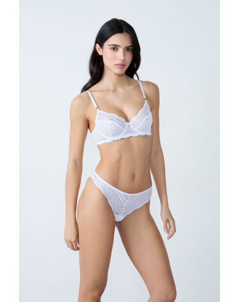 Idole weißer Bügel-BH