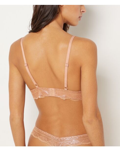 BH ohne Bügel mit abnehmbarem Polster Nr. 8 Idole Kupfer