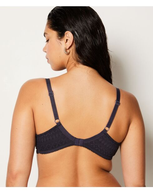 Idole antracietkleurige bh met beugel nr. 4