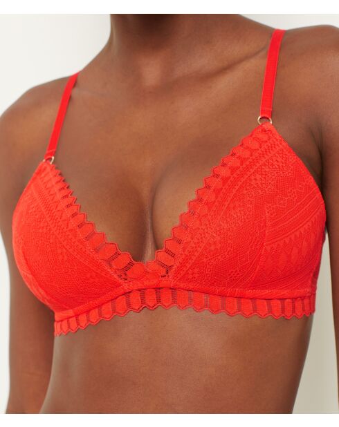 Soutien-gorge sans armatures Diamant orange