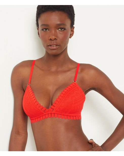 Soutien-gorge sans armatures Diamant orange