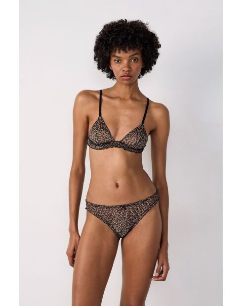 Sujetador sin aros Bliss S25 marrón