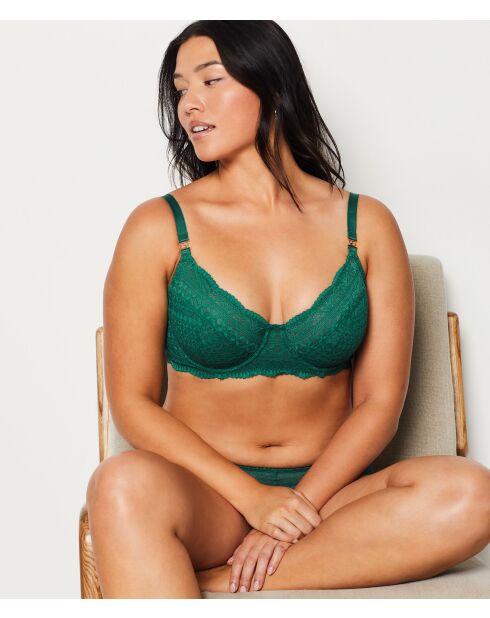 Grüner Bügel-BH Idole